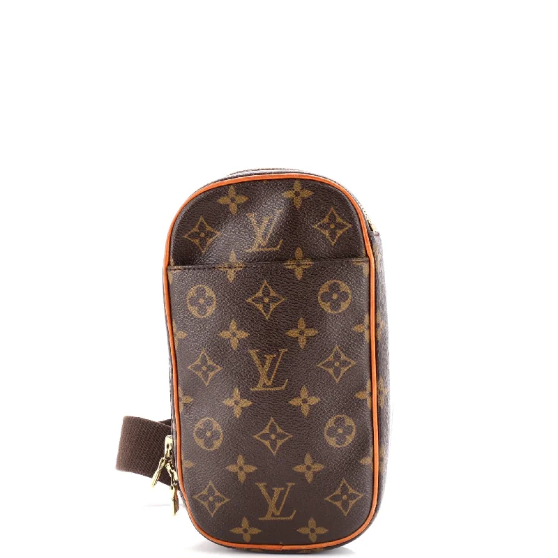 High - fashion Christian Dior bags with a geometric patternPochette Gange Monogram Canvas