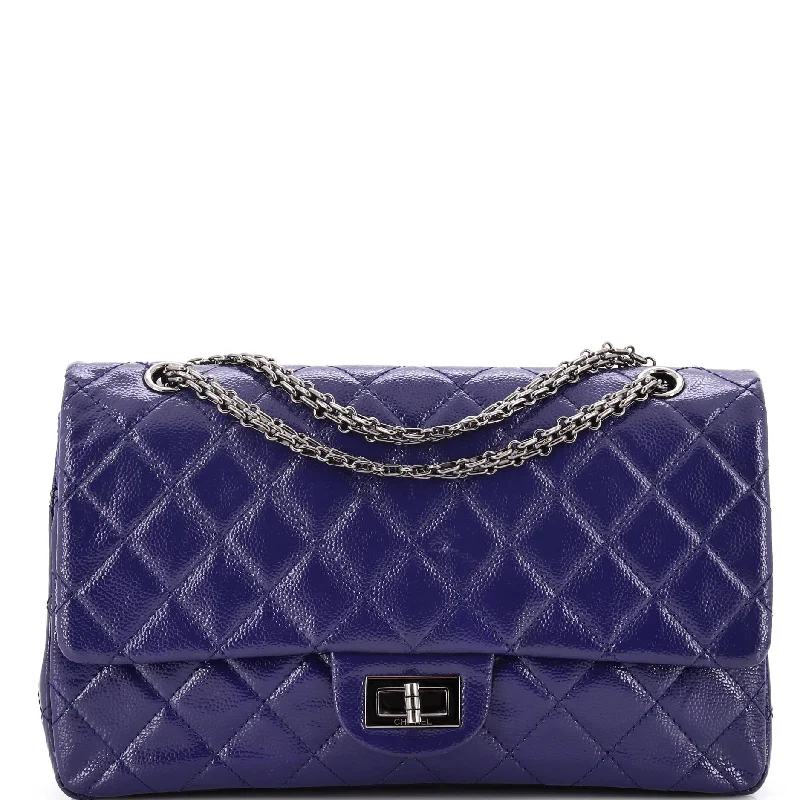 Luxury Christian Dior crossbody bags with a chain - link strapReissue 2.55 Flap Bag Quilted Caviar 227