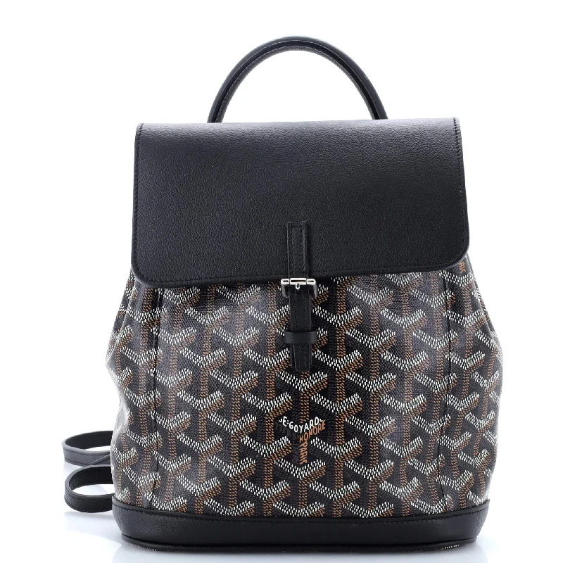 Contemporary Christian Dior handbags with a unique shapeAlpin Backpack Coated Canvas Mini