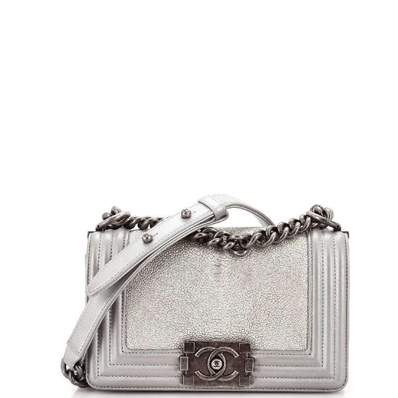 Christian Dior bags with a zip - top closure and multiple compartmentsBoy Flap Bag Stingray Small