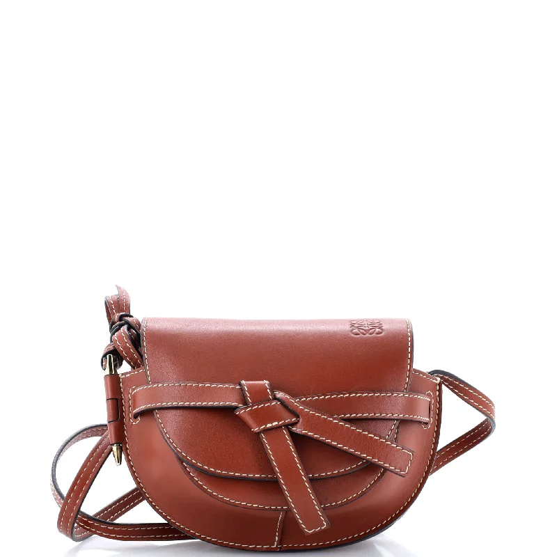 Christian Dior bags with a side - pocket for holding a water bottleGate Shoulder Bag Leather Mini