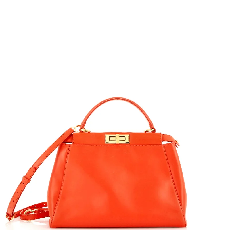 Christian Dior tote bags with a double - handle and shoulder - strap optionPeekaboo Bag Soft Leather Regular