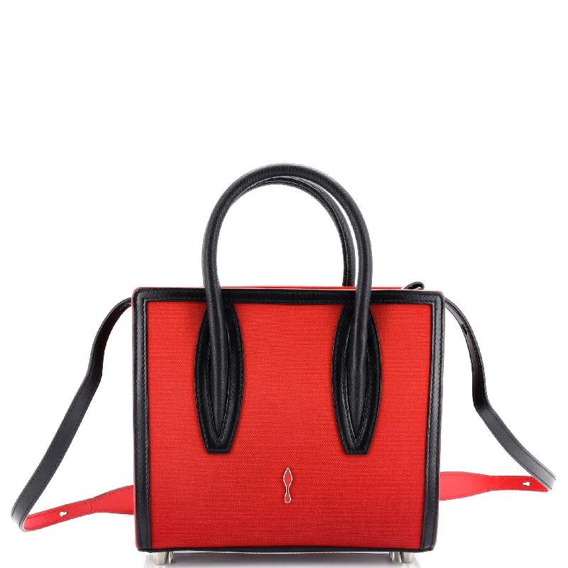 Christian Dior tote bags with a double - handle and shoulder - strap optionPaloma Tote Canvas and Printed Suede Mini