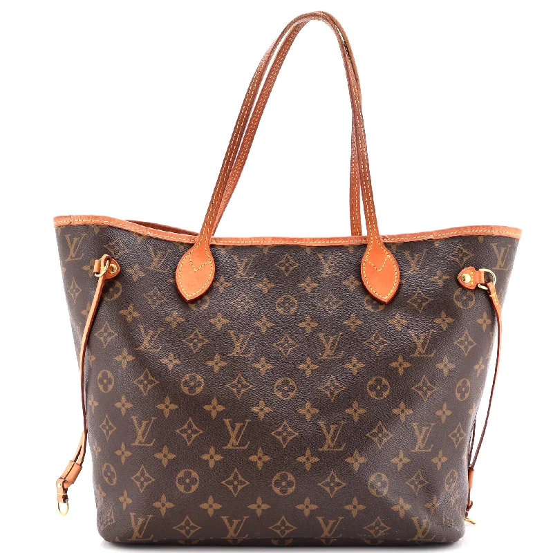 Christian Dior tote bags with a printed Dior logo on the frontNeverfull Tote Monogram Canvas MM