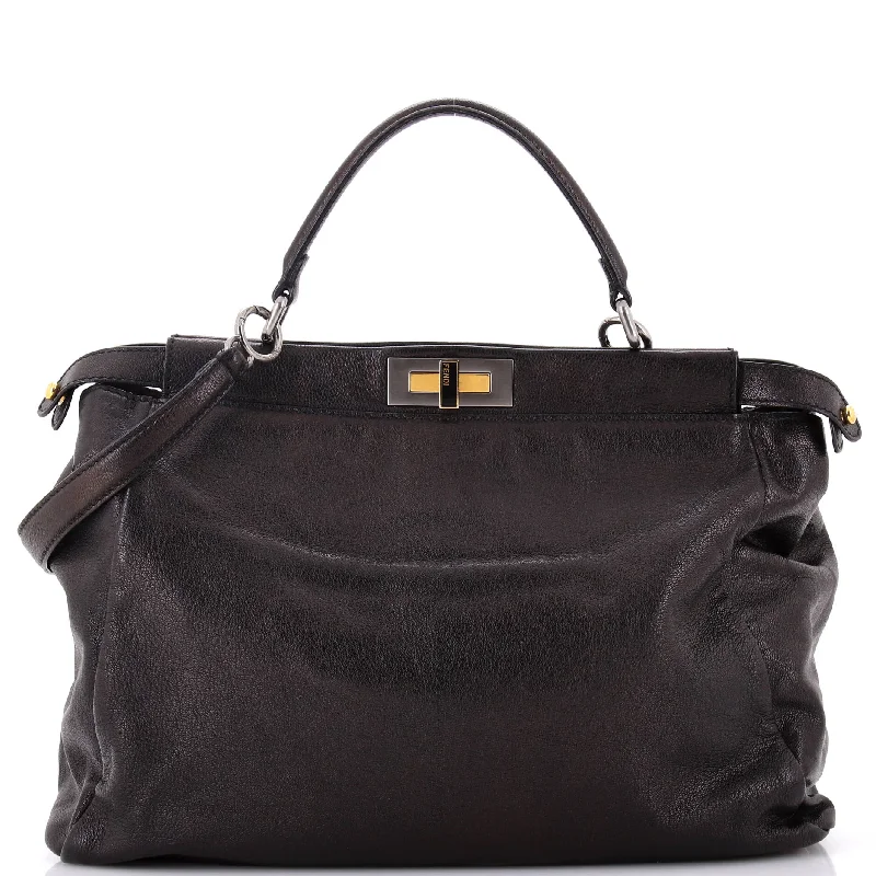 Fashion - forward Christian Dior tote bags for the modern womanPeekaboo Bag Soft Leather Large