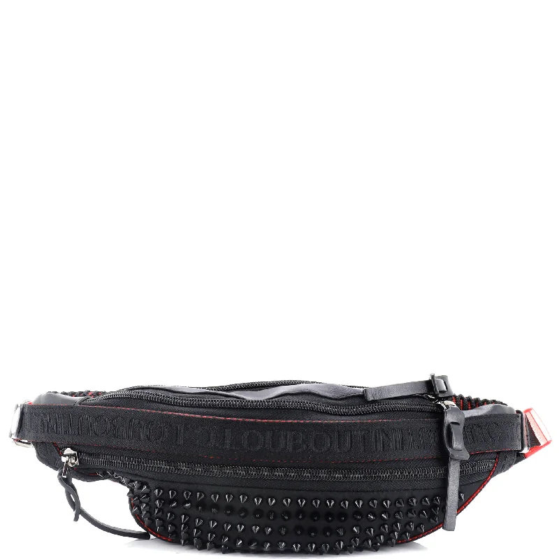 Christian Dior crossbody bags with a front - flap pocket for easy accessParis NYC Waist Bag Spiked Nylon