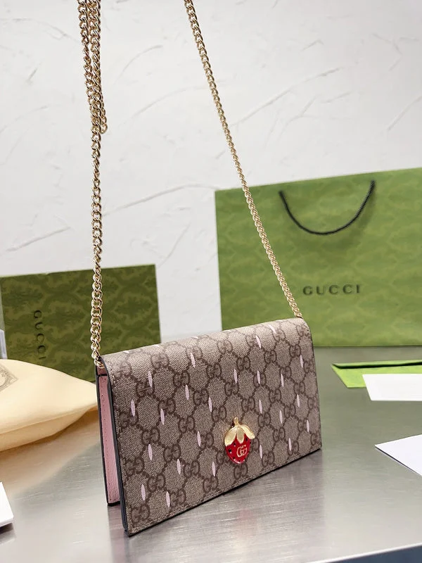 Women Gucci bags with a detachable mirror insideLuxury - Gucci Bags - 148