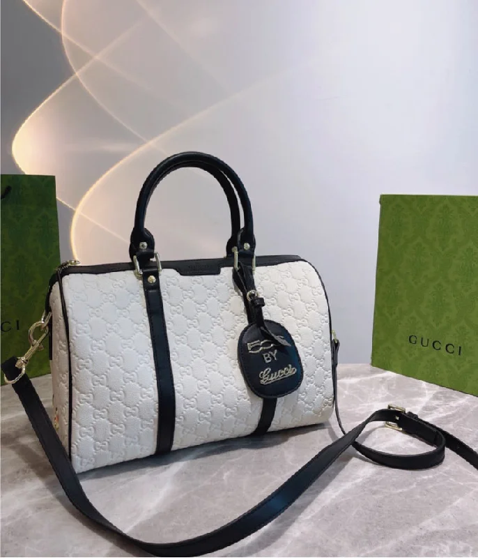 Gucci Marmont bags for women with quilted leather exteriorsLarge Gucci Bag