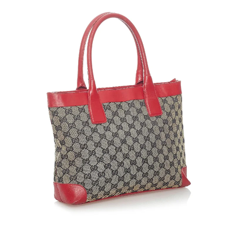 Gucci Marmont bags for women with gold - toned hardwareGucci GG Canvas Tote Bag (33111)