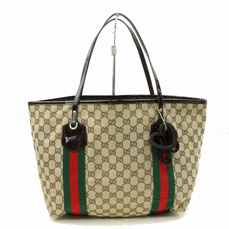 Women Gucci Sylvie bags with a monogram - embossed leatherBrand Inspired Gucci Tote Bag Brown Canvas (SHC1-14280)