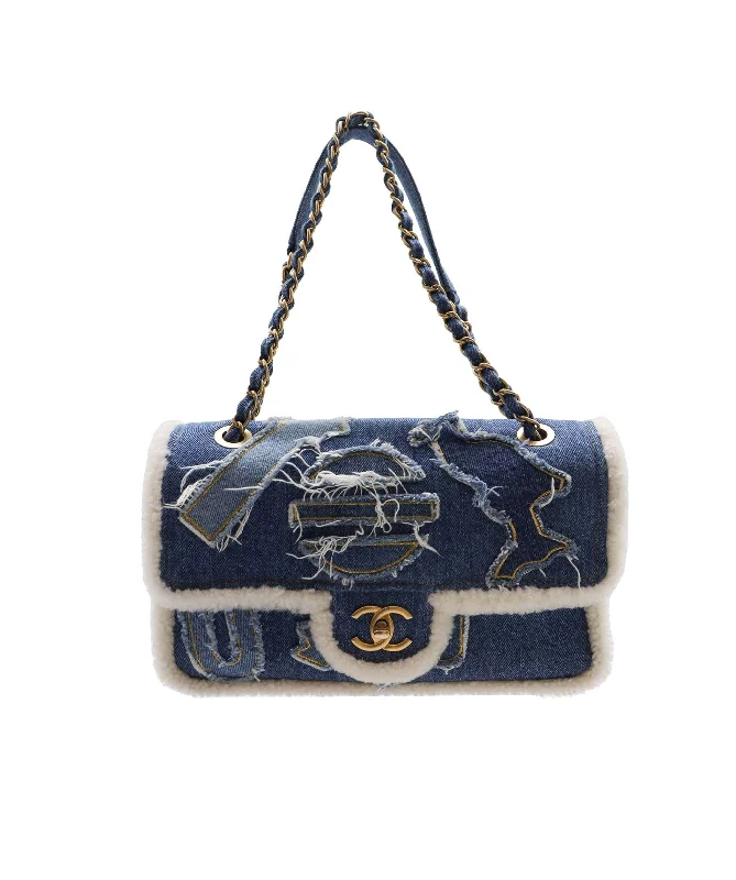 Chanel Luxury Handbag for High - End EventsChanel denim Egyptian collection flap bag - DXBS1531