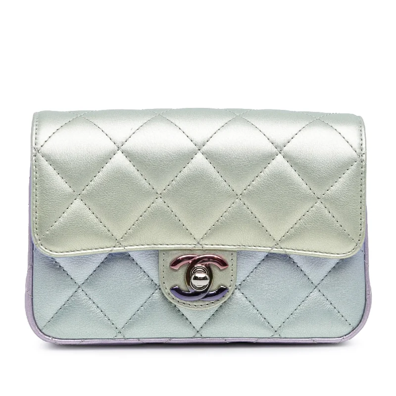 Chanel New Arrival Handbag with Gold HardwareChanel Iridescent Lambskin Wristlet Clutch Bag