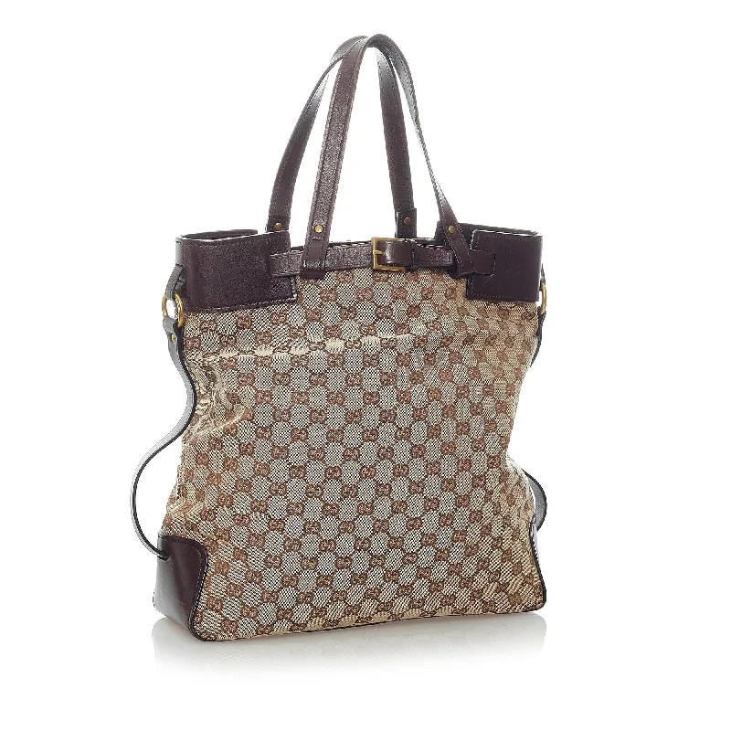 Ladies Gucci Dionysus bags with a star - shaped charmGucci GG Canvas Tote Bag (32688)