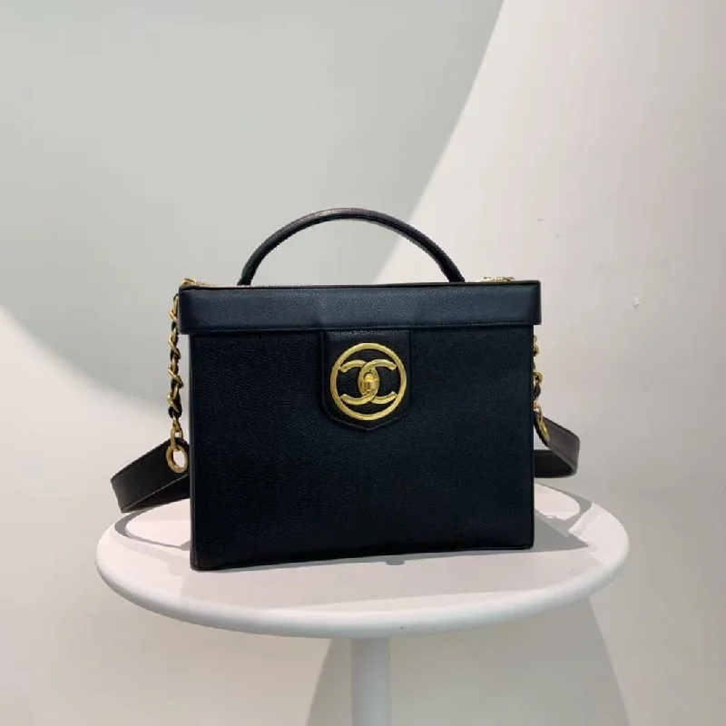 Chanel Colorful Handbag for Spring OutfitsChanel Black Leather Box Handbag Vintage Medium