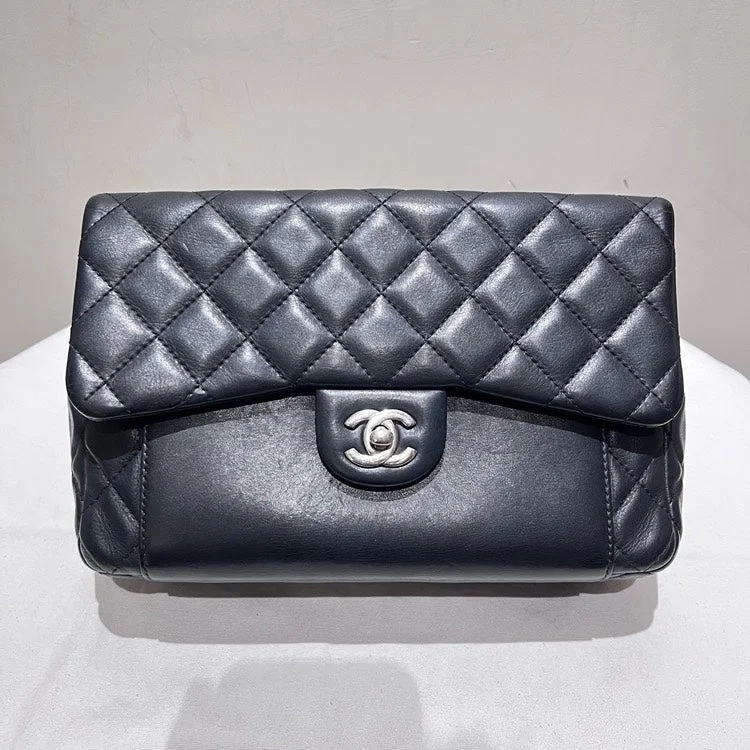 Chanel Quilted Leather Shoulder Bag for FashionistasChanel Flap Bag Black Calfskin Quilted Medium