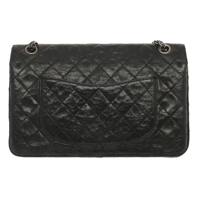 Chanel Small Crossbody Bag for TravelCHANEL 2.55 Matelasse Chain Bag Aged Calfskin Black A37586 CC  67618A