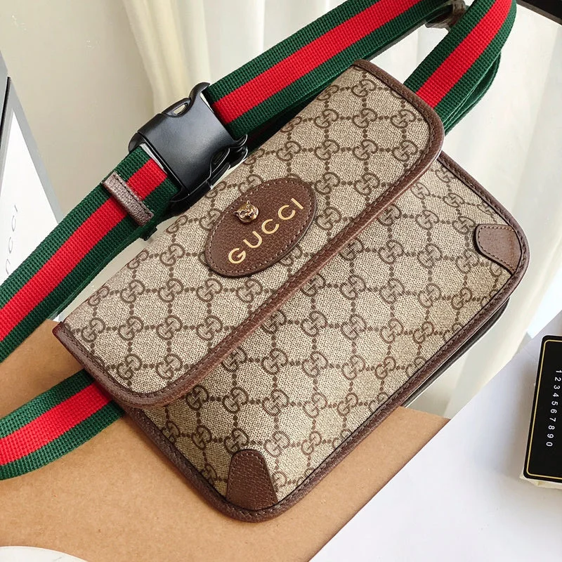 Women Gucci Sylvie bags with a monogram - embossed leatherGucci   Luxury Bags  1324