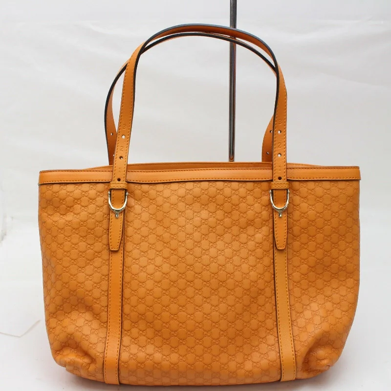 Gucci backpacks for women with a hidden back pocketBrand Inspired Gucci Tote Bag Micro Gucci Oranges Leather (SHC7-10811)