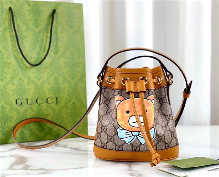 Women Gucci bags with a zip - around closure for securityWF - Gucci Bags - 221