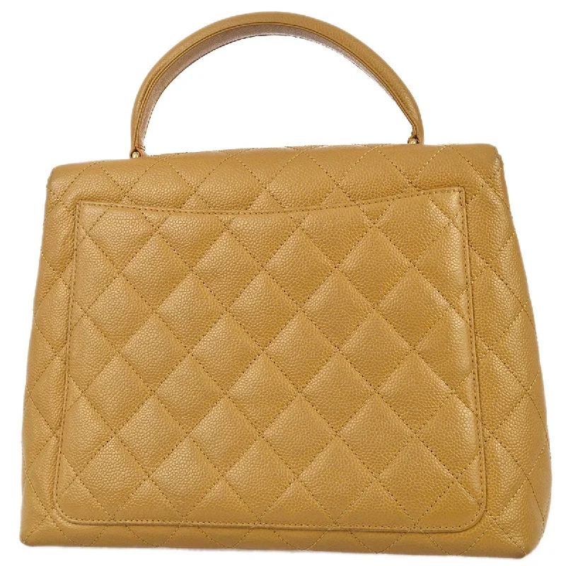 Chanel Vintage Inspired Handbag for Retro LoversChanel 2004-2005 Beige Caviar Kelly Handbag