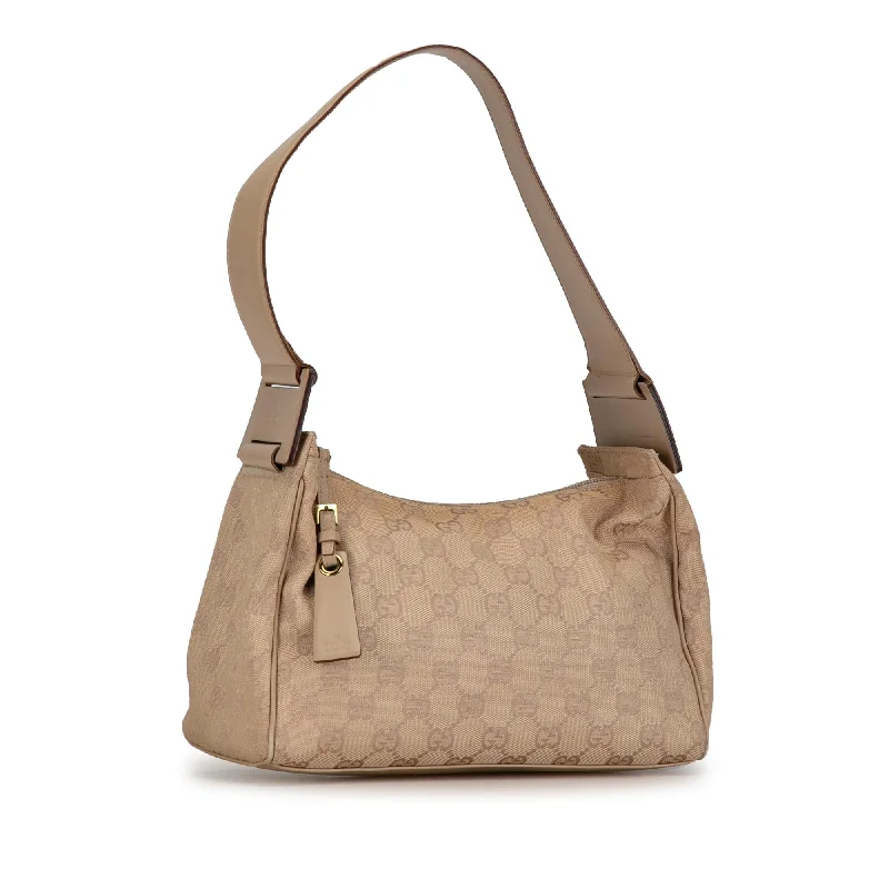 Women Gucci bags with a detachable mirror insideGucci GG Canvas Shoulder Bag pGVXwe)