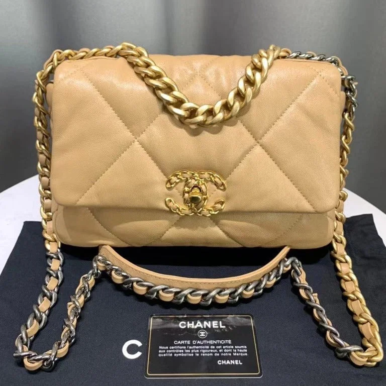 Chanel Luxury Handbag for High - End EventsChanel 19 Bag 26*16*9cm