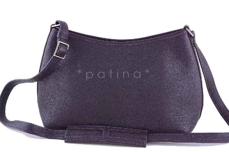 Hermes Raisin Purple Togo Bullcalf Berlingot Cross Body Bag